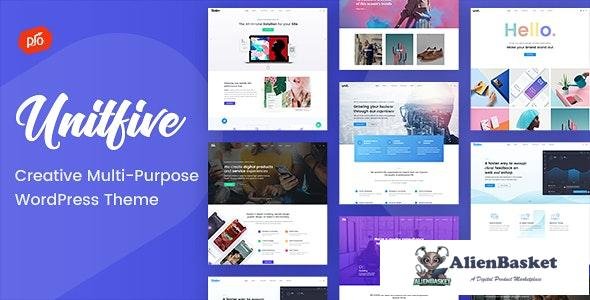 23091 Unit Five v1.6- Creative Multi-Purpose Theme + RTL 