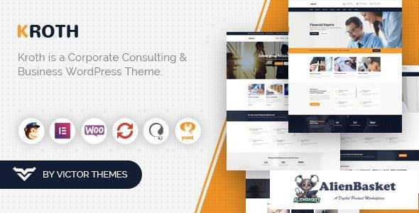 19997 Kroth v1.9.3 - Business/Consulting WordPress Theme 