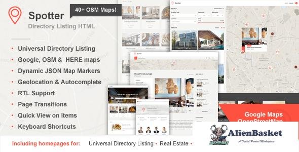 11505 Spotter - Universal Directory HTML Template 