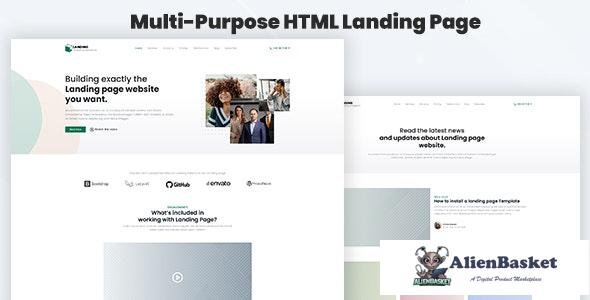 24320 Legaland v1.0 - Multi-Purpose HTML Landing Page Template for Business and Marketing 