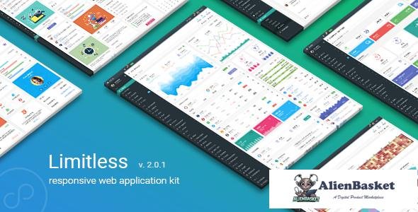 10393 Limitless v2.0.1 - Responsive Web Application Kit 