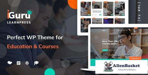 19418 iGuru v1.0.2 - Education & Courses WordPress Theme 