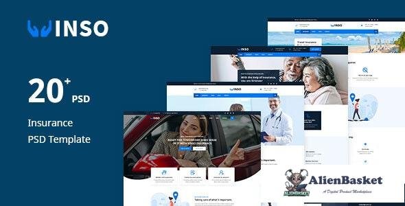 19116 Vinso - Insurance PSD Template 