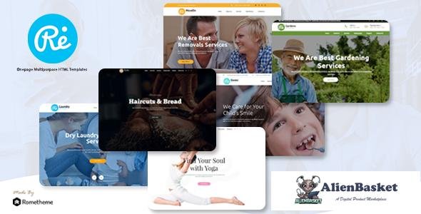 13065 RE - Multi-purpose Responsive HTML Templates 