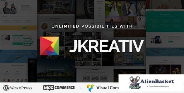 12947 Jkreativ v2.5.0 - Multilayer Parallax MultiPurpose Theme 