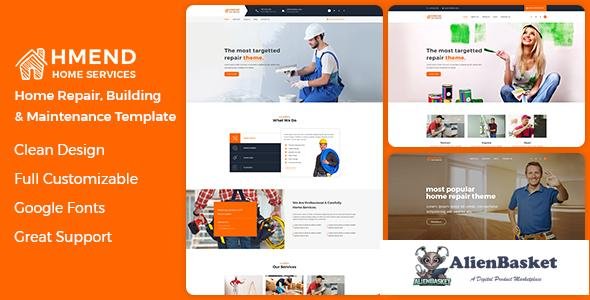 15628 Hmend - Home Maintenance, Repair Service HTML Template 