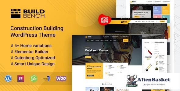 30729 Buildbench v2.1.1 - Construction Building WordPress Theme 