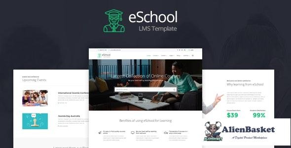 24522 eSchool v1.0 - Education & Joomla LMS Template 