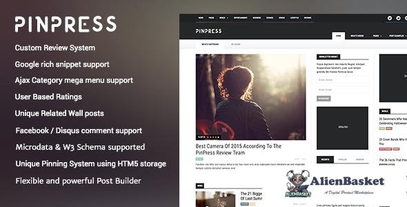 11433 PinPress v1.3.3 - The New Blogging Experience 