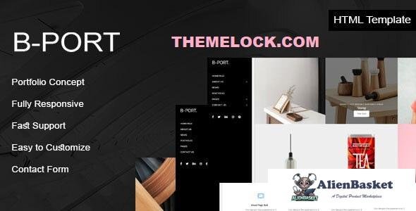 23565 B-Port v1.0 - Portfolio HTML Template 