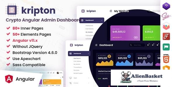 26703 Kripton v1.0 - Crypto Admin Angular Dashboard Template 