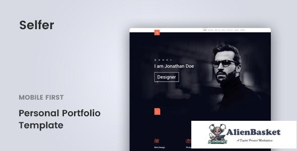10879 Selfer - Personal Portfolio Template 