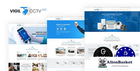 12673 Vigil v1.7 - CCTV, Security WordPress Theme 