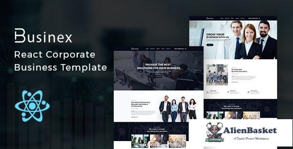 19939 Businex v1.0.1 - React Corporate Business Template 