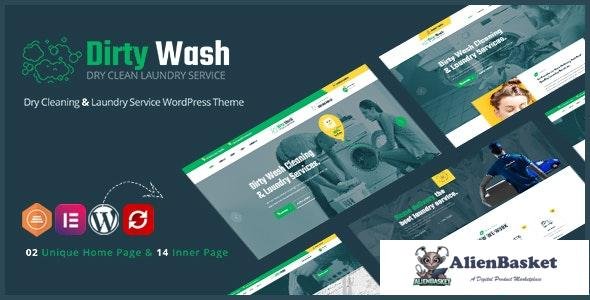 37982 DirtyWash v1.0.6 – Laundry Service WordPress Theme 