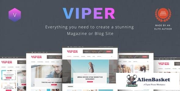14888 Viper v1.3 - Multi Purpose Newspaper / News / Magazine / Blog WordPress Theme 