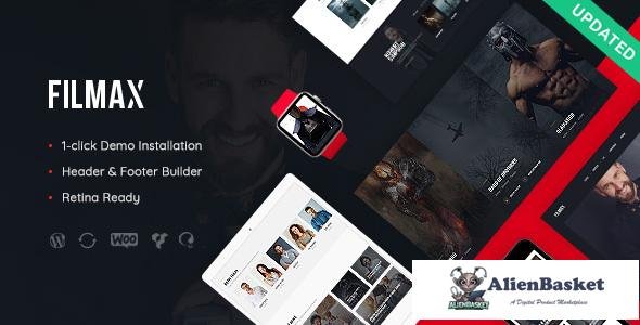 24310 Filmax v1.1.1 - Movie Magazine WordPress Theme 