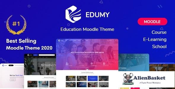 26400 Edumy v1.2.1 - LMS Online Education Course WordPress Theme 