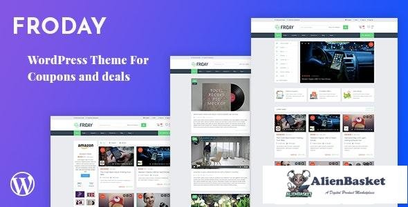 22040 Froday v2.6.0 – Coupons and Deals WordPress Theme 