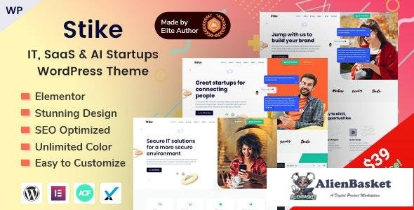 32277 Stike v2.8 - IT Startups WordPress Theme 