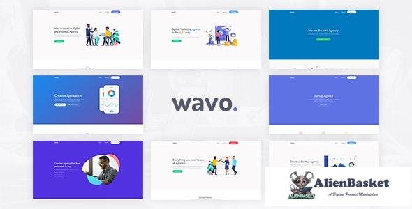 24527 Wavo v1.0 - Responsive Bootstrap SaaS, Startup & WebApp Template 