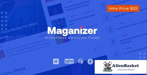 24632 Maganizer v1.0 - Modern Magazine WordPress Theme 