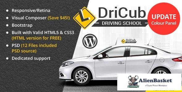 17506 DriCub v1.6 - Driving School WordPress Theme 