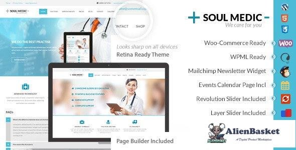 15074 SoulMedic Health v3.2 - Medical & Health Care Theme 