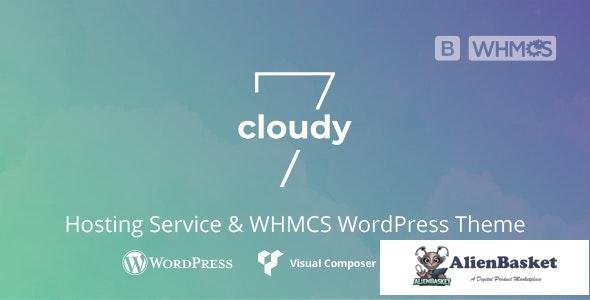19787 Cloudy 7 v1.0 - Hosting Service & WHMCS WordPress Theme 
