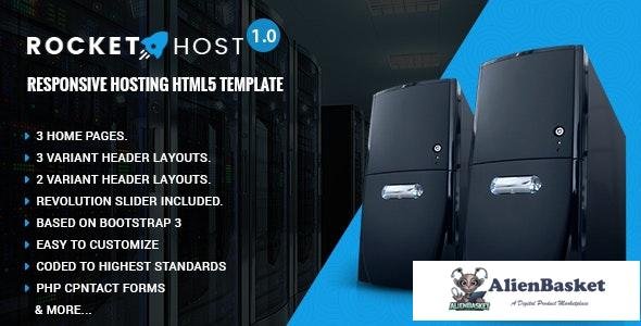 30573 Rocket Host v1.0 - Responsive Web Hosting HTML Template 