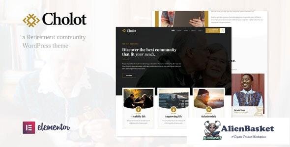 17423 Cholot v1.0 - Retirement Community WordPress Theme 