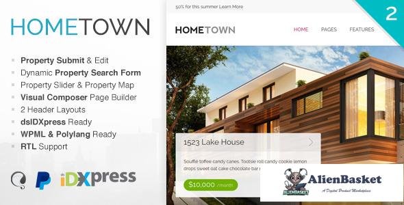 12707 Hometown v2.9.0 - Real Estate WordPress Theme 