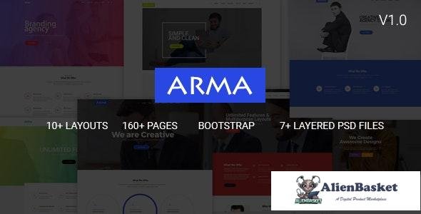18437 Arma v1.0 - Multipurpose HTML5 Template 