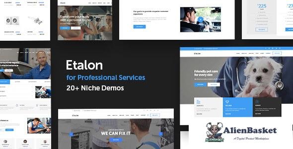 10744 Etalon v1.2 - Multi-Concept Theme for Professional Services 