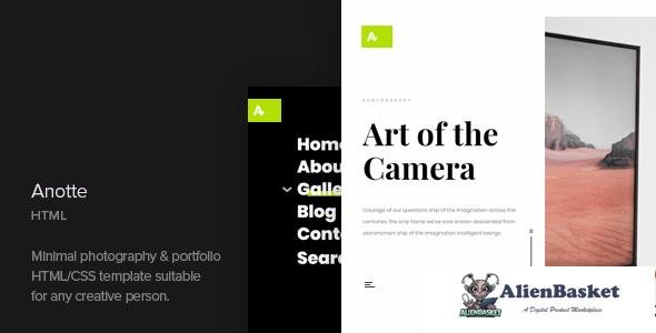 11104 Anotte - Horizontal Photography HTML Template 