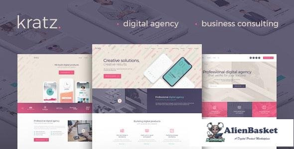 37616 Kratz v1.0.8 - Digital Agency Marketing and SEO WordPress Theme 