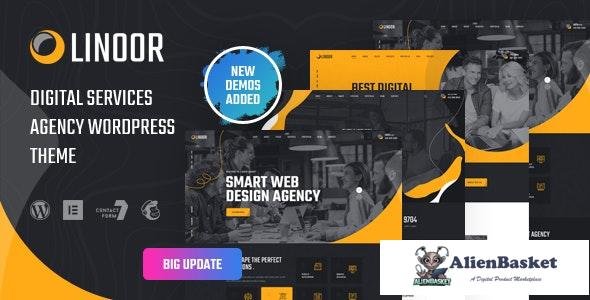 25034 Linoor v1.2.1 - Digital Agency Services WordPress Theme 