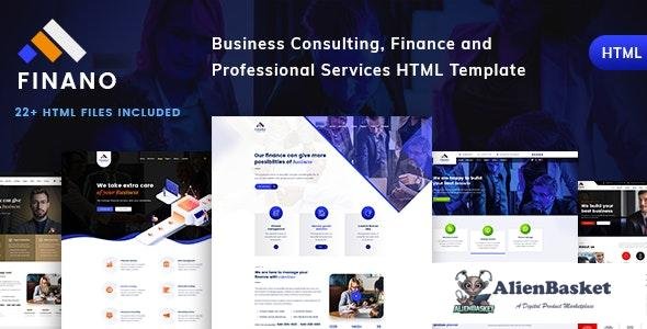 27696 Finano v1.0 - Consulting Finance HTML Theme 