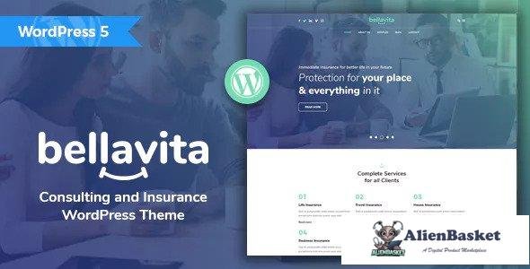 13437 Bellavita v1.2.1 - Insurance & Finance WordPress Theme 