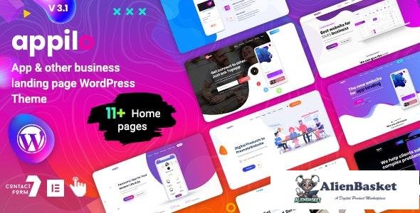 23815 Appilo v4.9 - App Landing Page 