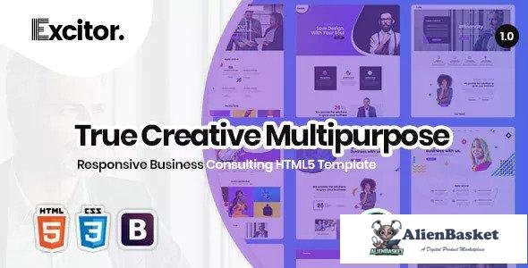 13739 Excitor - Responsive Business Consulting HTML5 Template 