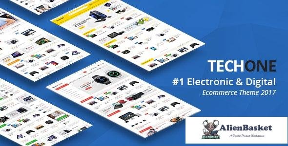 23913 TechOne v1.0 - Premium OpenCart Theme 
