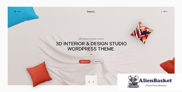 18313 Interni v1.1 - 3D Interior & Design Studio WordPress Theme 