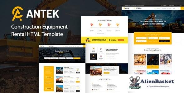 24325 Antek v1.0 - Construction Equipment Rental HTML 