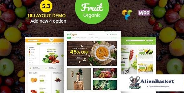 34337 Food Fruit v6.4 - Organic Farm, Natural RTL Responsive WooCommerce WordPress Theme 