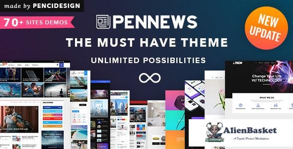 10845 PenNews v6.0 - News/ Magazine/ Business/ Portfolio 