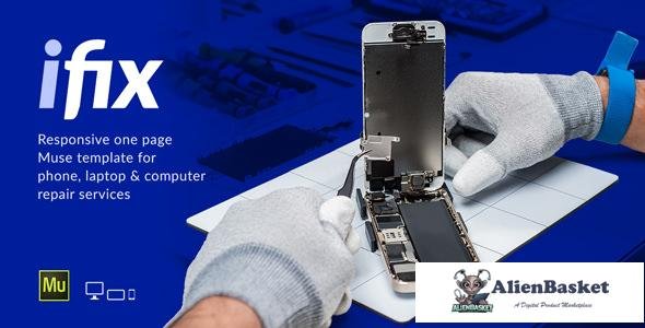 11606 iFix - Phone, Tablet & Electronic Repair Service Responsive Muse Template 
