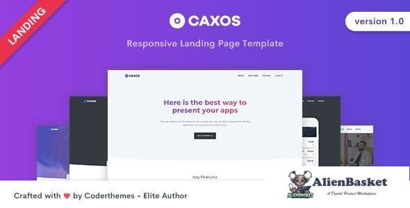 21933 Caxos v1.0 - Landing Page Template 