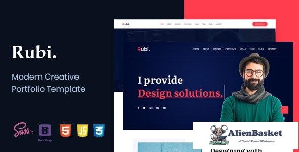28338 Rubi v1.0 - Creative Portfolio Template 
