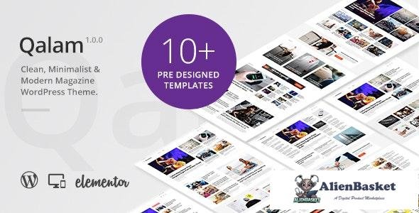 16085 Qalam v1.0.0 - NewsPaper and Magazine WordPress Theme 